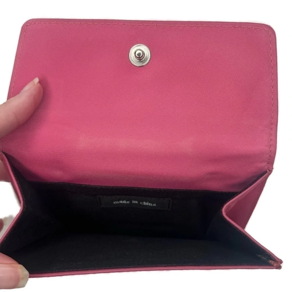 Kate Spade Vintage SAM Nylon Pink Wallet